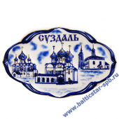 Магнит гжель Суздаль