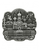Магнит Спб микс Орёл антик