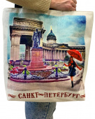 Сумка СПб холст 37*37см Казанский