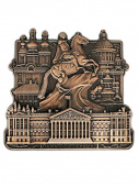 Магнит Спб Медный Всадник медь