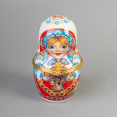 Шкатулка-матрешка  Самовар СПб