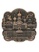 Магнит Спб микс Орёл медь