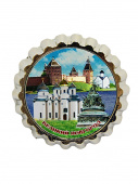 Магнит-открывашка пробка Новгород