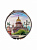Зеркало СПб Исаакий акварель кр. 8 см