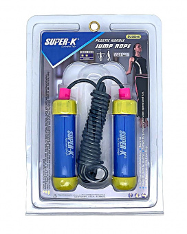 Скакалка SUPER синяя
