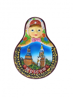 Магнит матрешка МОСКВА