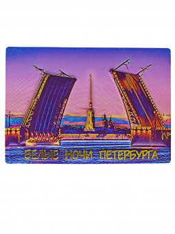 Магнит 3D 7*10cm МОСТЫ