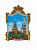 Магнит Москва в золоте